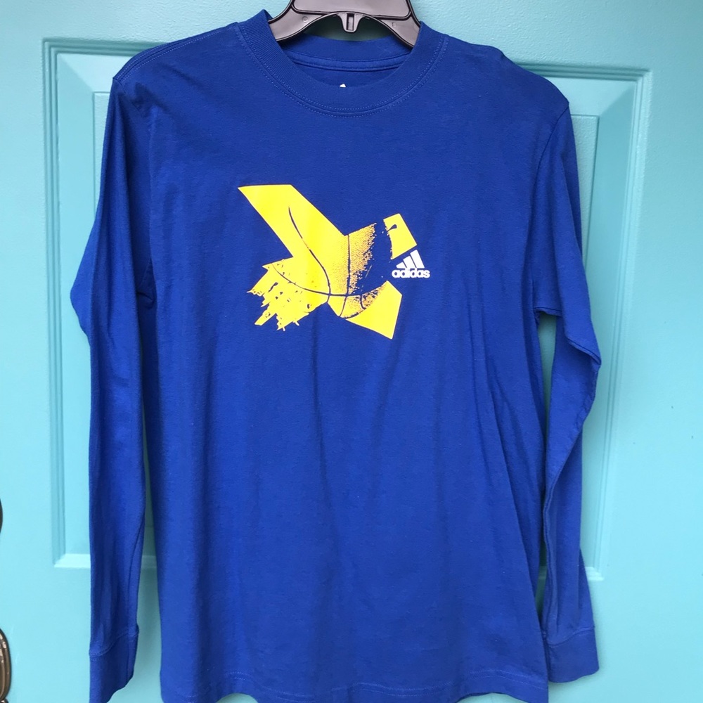 Boys Adidas long sleeve t shirt